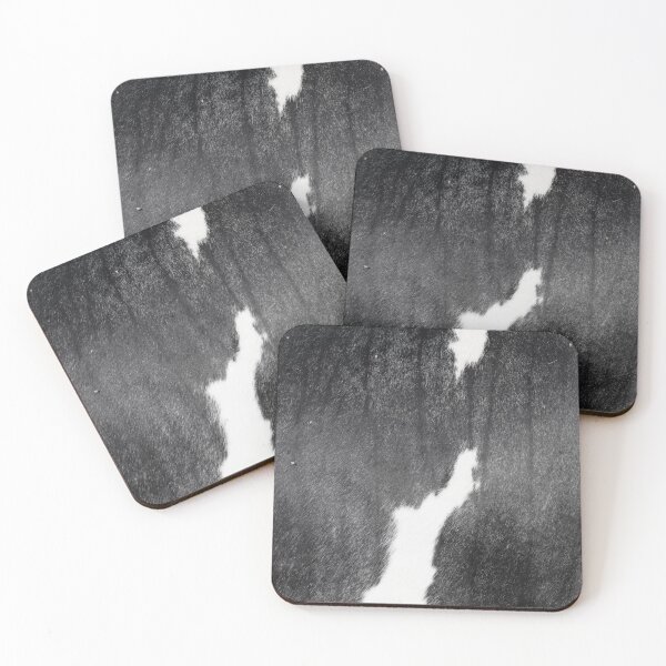 Item preview, Friesian cow, black and white cow, close up - hair, coat, pattern. (From photograph of a live friesian cow). designed and sold by JellyBeenzz.