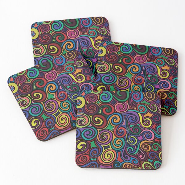 Item preview, Permanent Marker Swirls designed and sold by HeatherNafeArt.