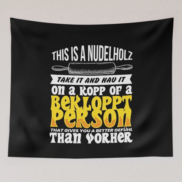 Item preview, This Is A Nudelholz Denglisch Denglish designed and sold by MooonTees.
