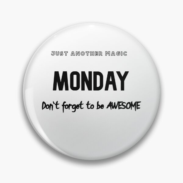 Item preview, Monday designed and sold by RehabMohamad.