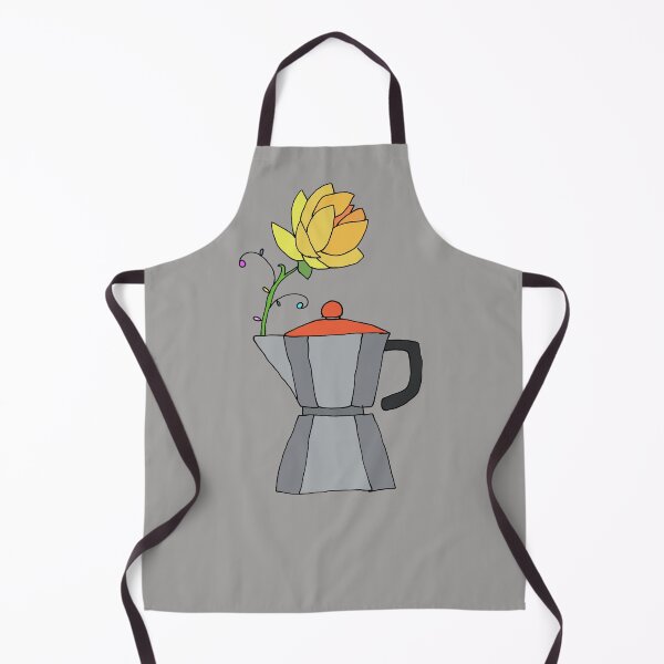 Item preview, Moka Pot And Big Yellow Flower designed and sold by Chubuter.