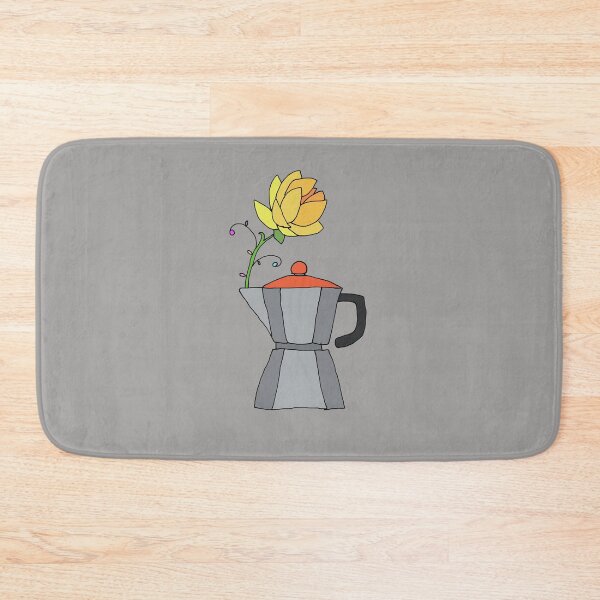 Item preview, Moka Pot And Big Yellow Flower designed and sold by Chubuter.