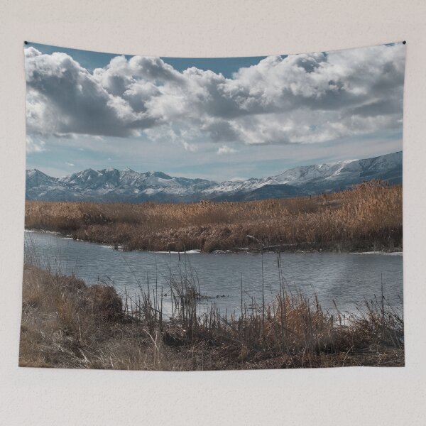 Item preview, Cold snowy winter landscape designed and sold by Ventures1.