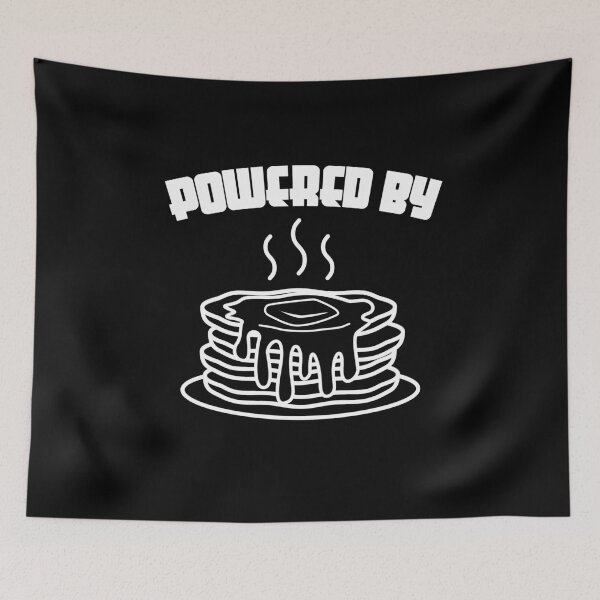 Item preview, Pancake Lover Powered by Pancakes  designed and sold by The Junto Shop.