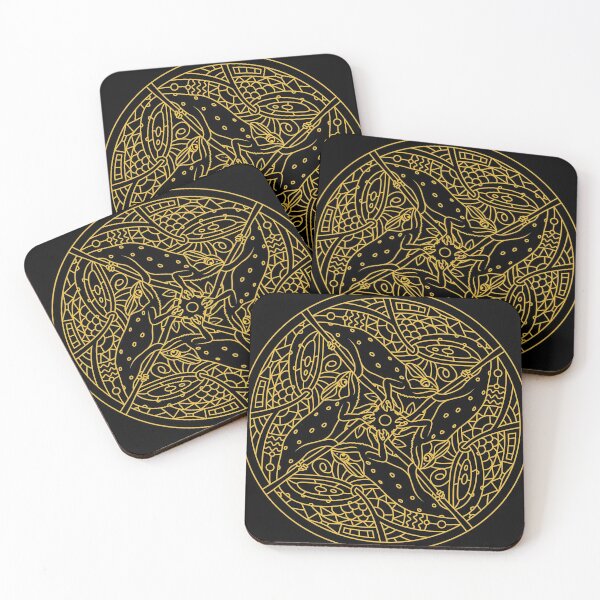 Item preview, Golden Chameleons  designed and sold by DrakeDuck.