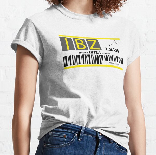 Destination Ibiza Airport Classic T-Shirt