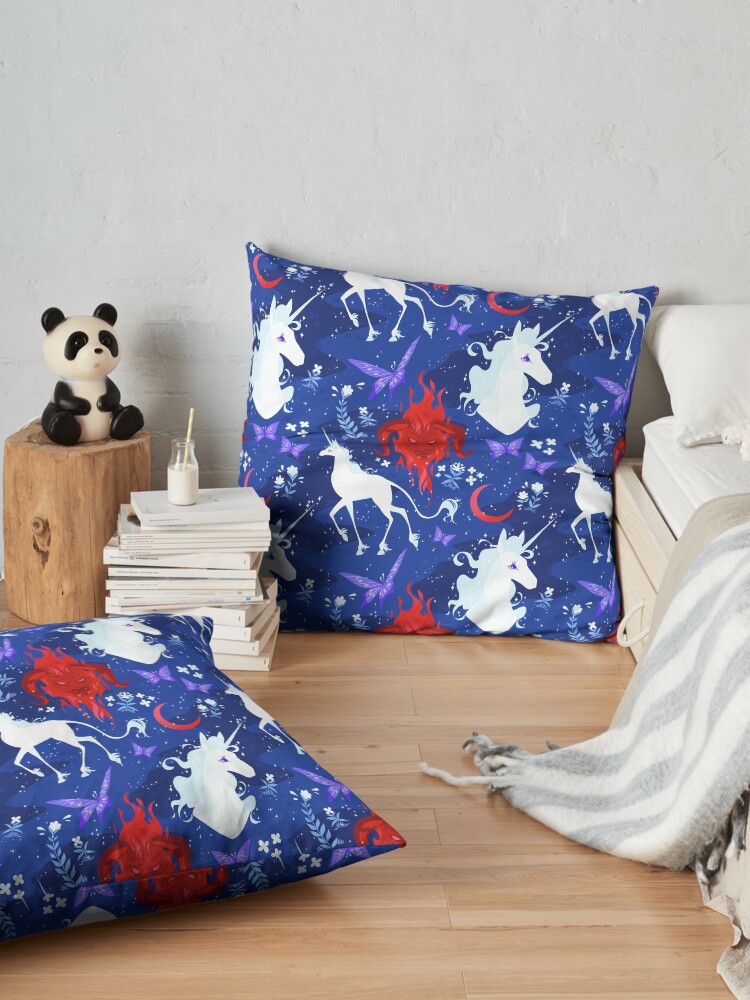 Alternate view of See How She Sparkles. Floor Pillow