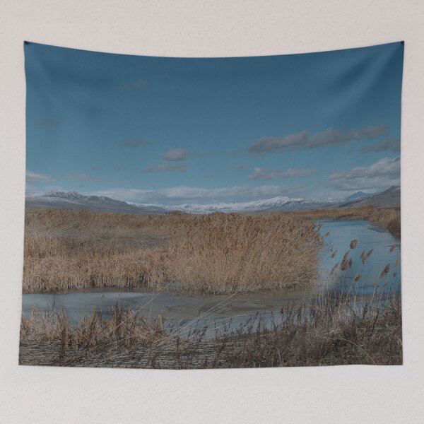 Item preview, Cold snowy winter landscape designed and sold by Ventures1.