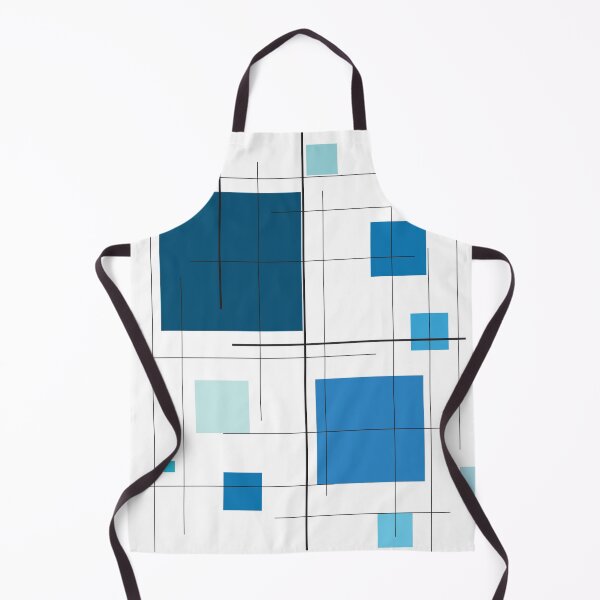 Item preview, Modern Squares Blue designed and sold by MIDdesigns.