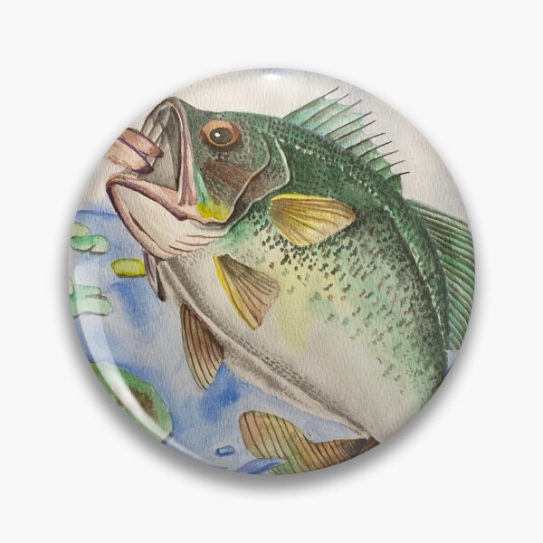 Item preview, Bass and dragonfly designed and sold by Hummingbirdhope.