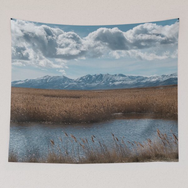 Item preview, Cold snowy winter landscape designed and sold by Ventures1.