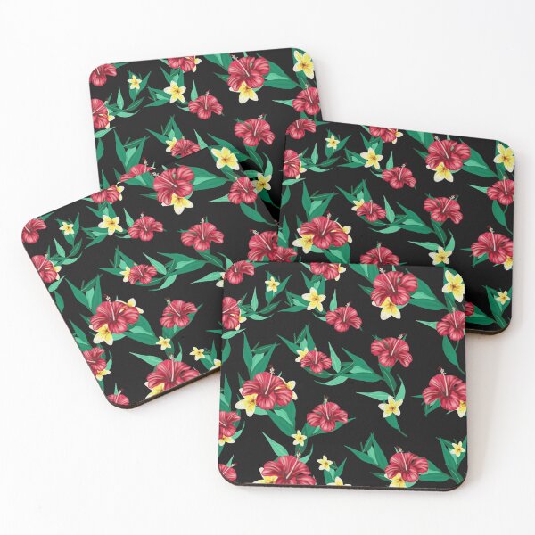 Item preview, Hibiscus flower pattern designed and sold by mcamedia.