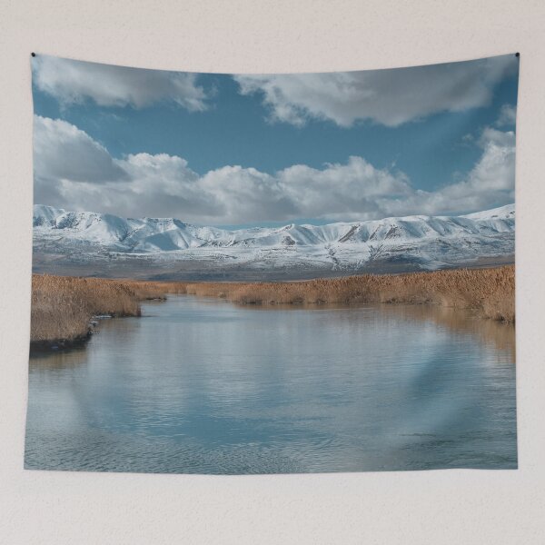 Item preview, Cold snowy winter landscape designed and sold by Ventures1.
