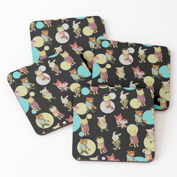 Item preview, School animals pattern designed and sold by mcamedia.