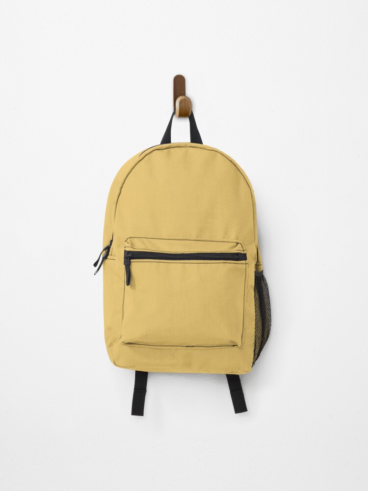 Thumbnail 1 of 3, Backpack, Clock - Modern yellow designed and sold by MissRodra.