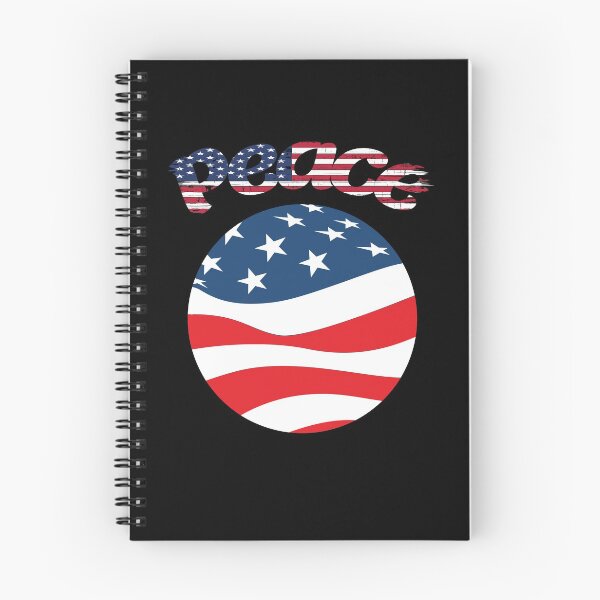 Item preview, Peace-Loving American Flag Globe designed and sold by Michael Pilinski.