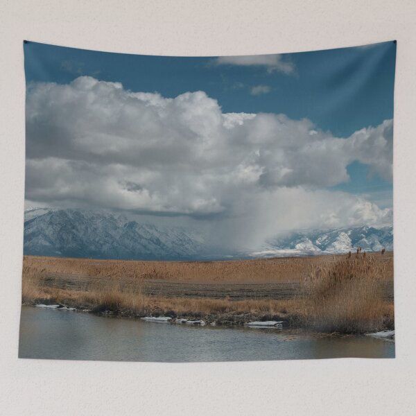 Item preview, Cold snowy winter landscape designed and sold by Ventures1.