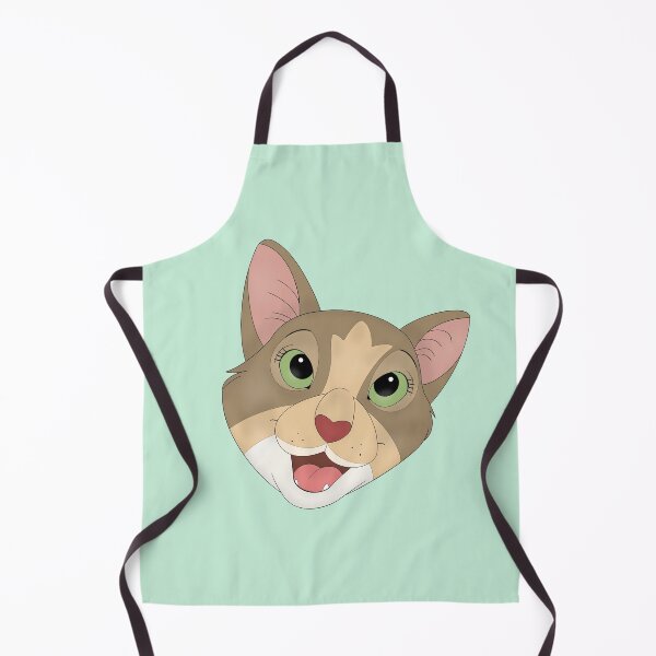 Item preview, Cartoony American Shorthair Cat Head Illustration designed and sold by pawtraitdreams.