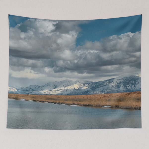 Item preview, Cold snowy winter landscape designed and sold by Ventures1.