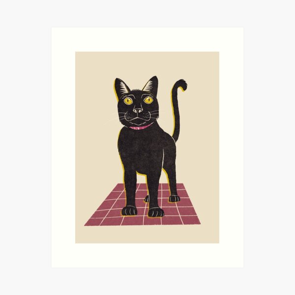 Item preview, Negroni, el gato negro designed and sold by LaMuminaShop.