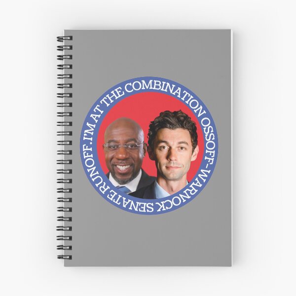 Item preview, Combination Ossoff-Warnock Senate Runoff designed and sold by GrellenDraws.