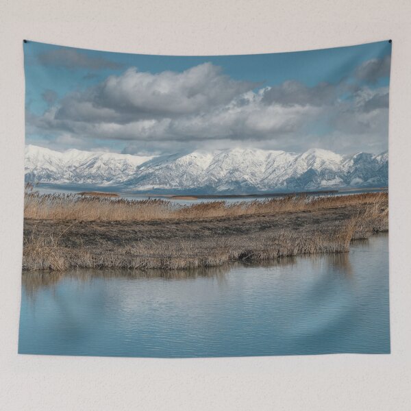 Item preview, Cold snowy winter landscape designed and sold by Ventures1.