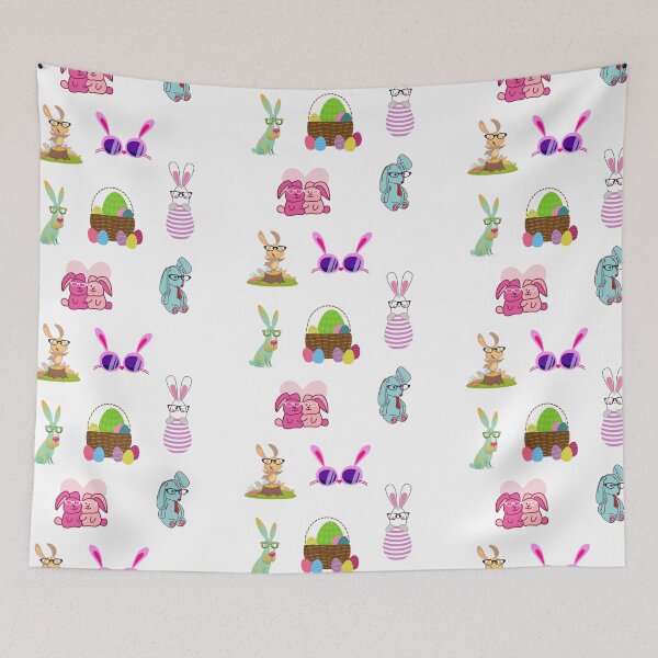 Item preview, Bunny With Glasses Sticker Pack designed and sold by SportyDogShop.