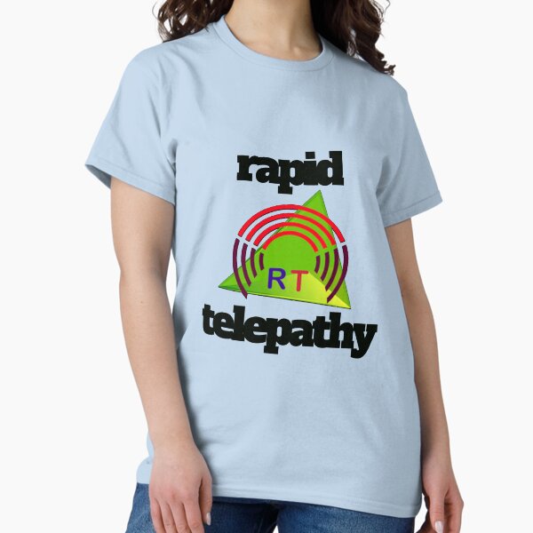 Rapid Telepathy-black. Classic T-Shirt