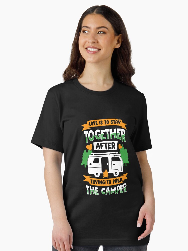 Happy Camper Rv Camping Love Funny Camping Graphic T Shirt Happy Camper Rv Camping Love Funny Camping Graphic T Shirt