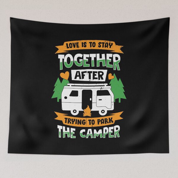 Item preview, RV Camping Couple Camper Wedding Anniversary Gift designed and sold by Marcid95.