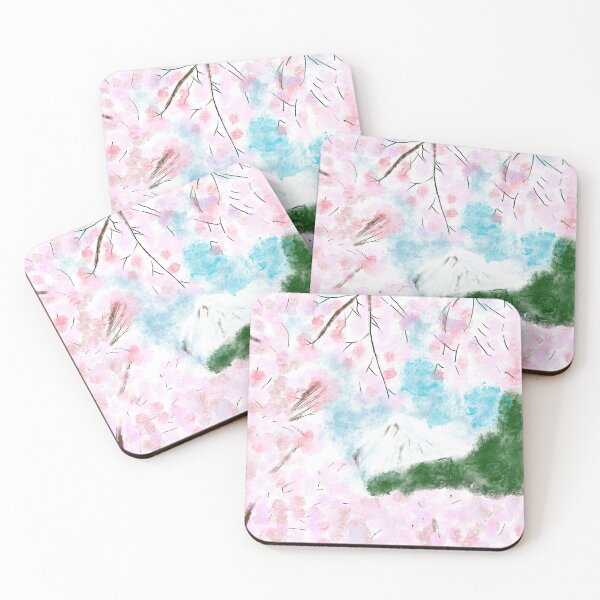 Item preview, Cherry blossoms painting Spring blooms  designed and sold by creativepod.