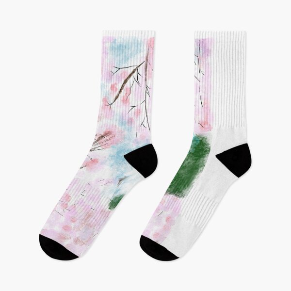 Item preview, Cherry blossoms painting Spring blooms  designed and sold by creativepod.