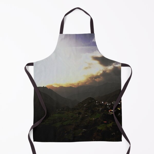 Item preview, Sunset in the mountains, painting like scene designed and sold by GoodVibesOcean.