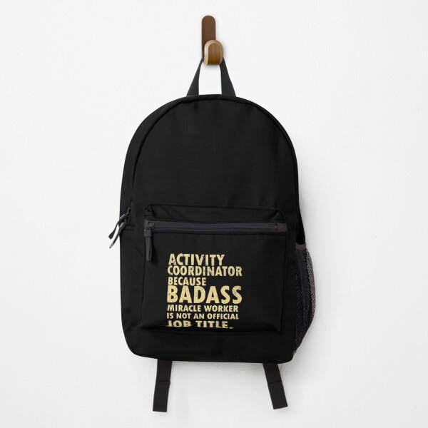 Item preview, activity coordinator , because badass miracle worker is not an official job title designed and sold by 0umStore.