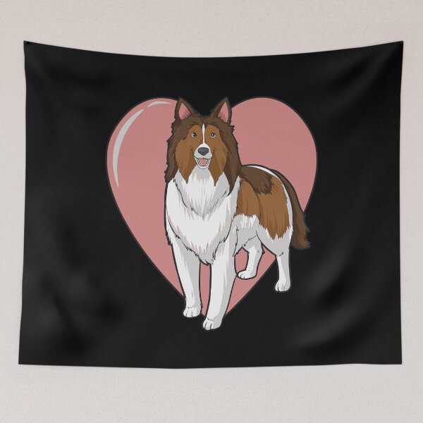 Item preview, Shetland Sheepdog Sheltie with Heart designed and sold by FalkDania.