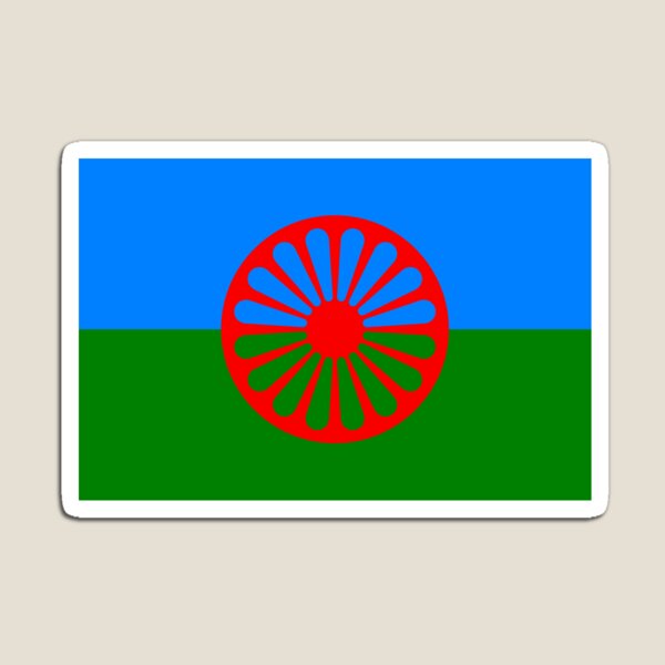 Flag of the Romani people Magnet
