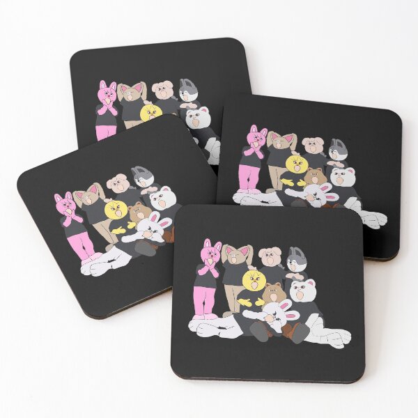 Item preview,  Stray Kids sticker pack - SKZoo members ot8 designed and sold by Amy Hearts.