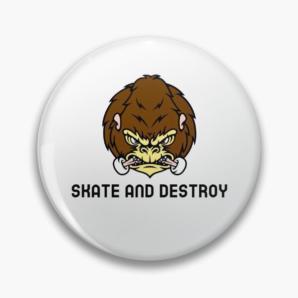 Item preview, Skate and Destroy Ape designed and sold by NoelNimmad.