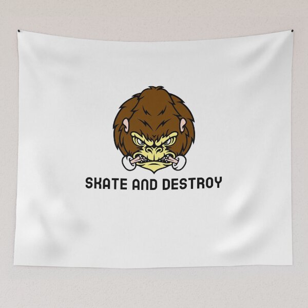 Item preview, Skate and Destroy Ape designed and sold by NoelNimmad.