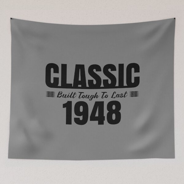 Item preview, Classic 1948 Built Tough To Last Birthday, Car Truck Automotive Year  designed and sold by CharJens.