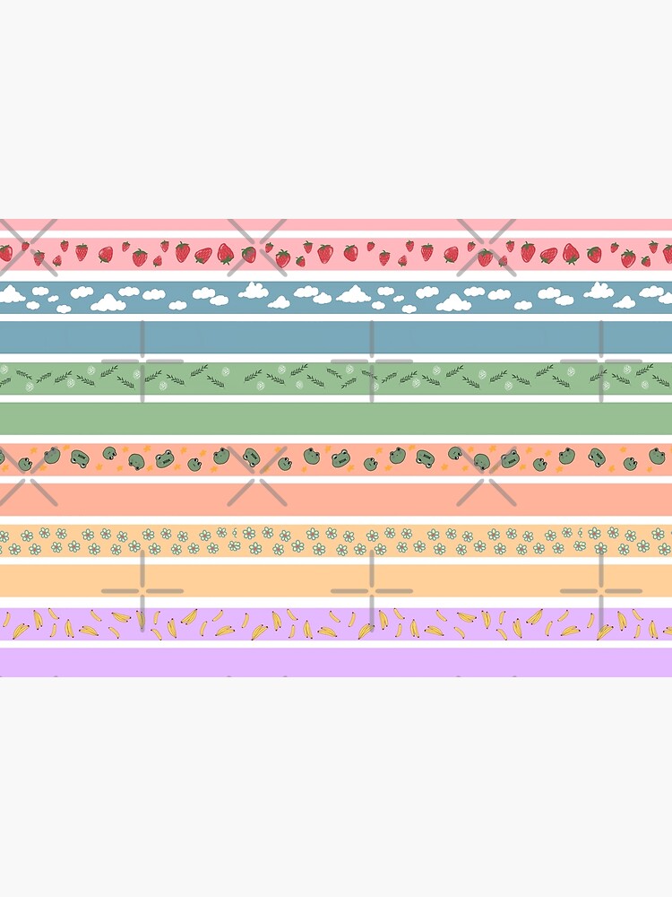Washi tape set Greeting Card for Sale by sudenur