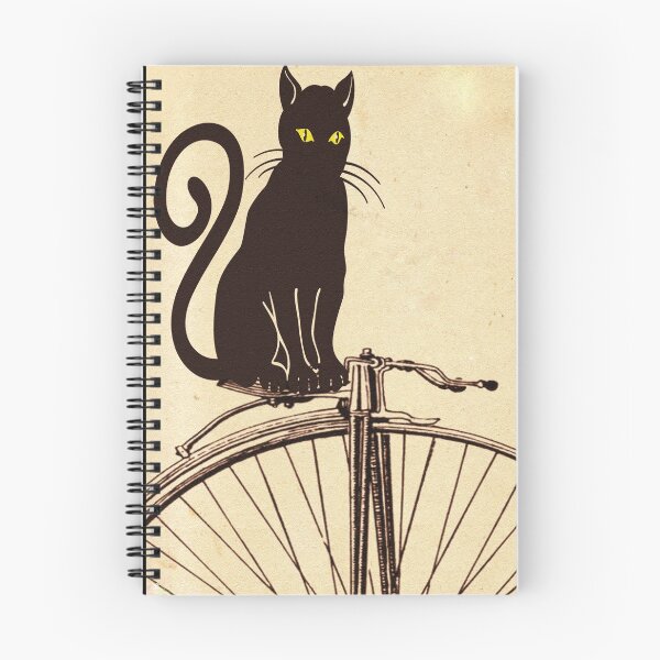Item preview, Black Cat On Bike designed and sold by fraktonart.