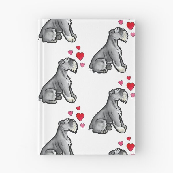 Item preview, Mini Schnauzer amor designed and sold by animalartbyjess.