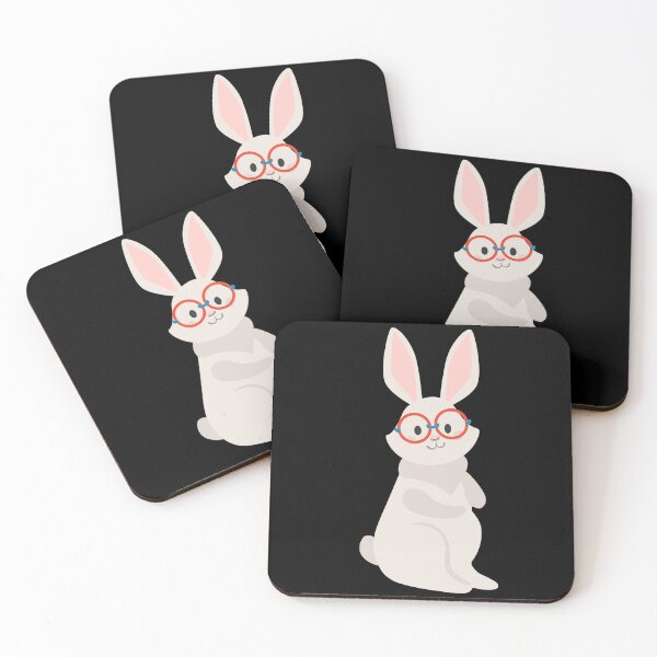 Item preview, Rabbit With Glasses, Bunny Lovers designed and sold by Yanbus.