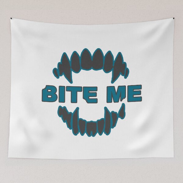 Item preview, Bite Me; Vampire; designed and sold by StickerApe.