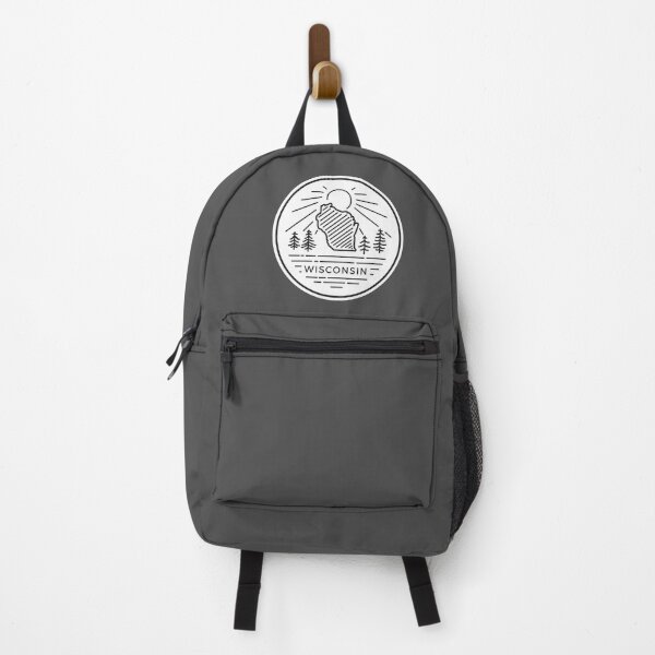 Item preview, Wisconsin Badge — Morning Sun (Black) designed and sold by Waconia Design Co..
