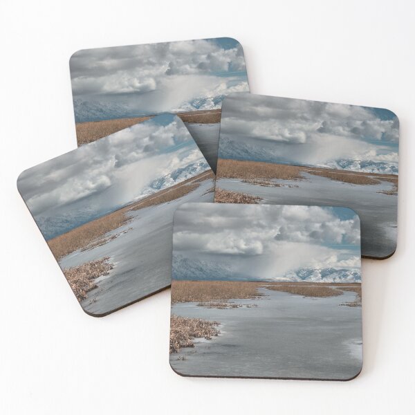 Item preview, Cold snowy winter landscape designed and sold by Ventures1.