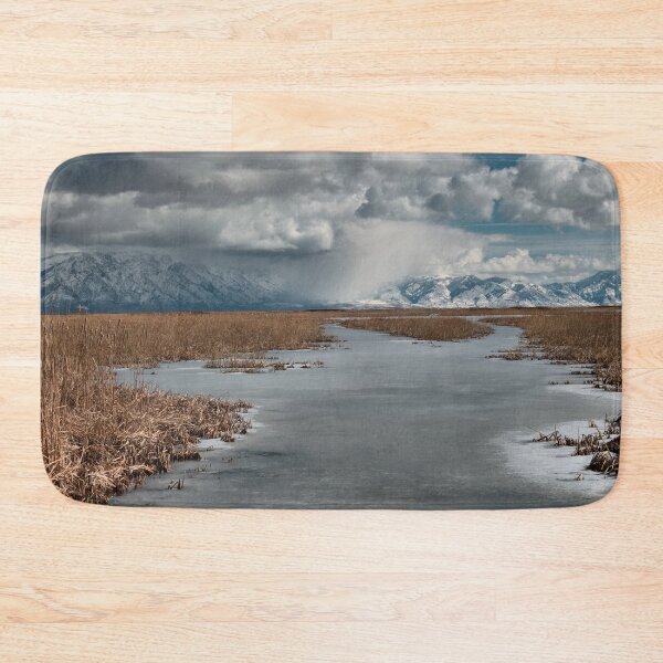 Item preview, Cold snowy winter landscape designed and sold by Ventures1.