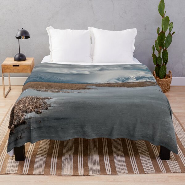 Item preview, Cold snowy winter landscape designed and sold by Ventures1.