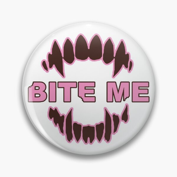 Item preview, Bite Me; Vampire; designed and sold by StickerApe.